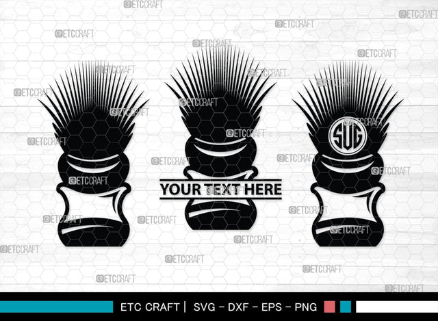 Barber Tool Monogram, Barber Tool Silhouette, Barber Tool SVG, Razor Svg, Barber Shop Svg, Hairdresser Svg, Barber Tool Bundle, SB00180 SVG ETC Craft 