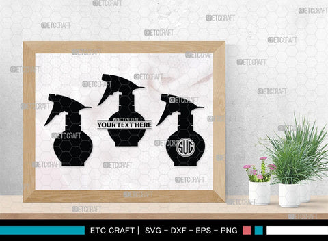 Barber Tool Monogram, Barber Tool Silhouette, Barber Tool SVG, Razor Svg, Barber Shop Svg, Hairdresser Svg, Barber Tool Bundle, SB00180 SVG ETC Craft 