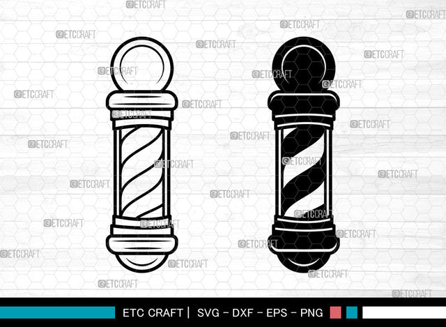 Barbers Pole SVG, Barber Light Svg, Barber Pole Svg, Hairdresser Svg, Barber Svg, Barbershop Salon Svg, Barbers Pole Svg SVG ETC Craft 