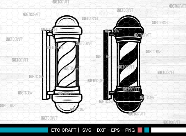 Barbers Pole SVG, Barber Light Svg, Barber Pole Svg, Hairdresser Svg, Barber Svg, Barbershop Salon Svg, Barbers Pole Svg SVG ETC Craft 