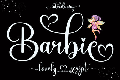 Barbie Script Font muhammadzeky 