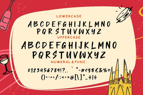 Barcelona Casual Typeface Font Creatype Studio 