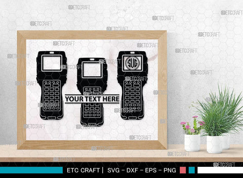 Barcode Scanner Monogram, Barcode Scanner Silhouette, Scanner Svg, Payment Scan Svg, Scaning Svg, Barcode Reader Svg, SB00061 SVG ETC Craft 