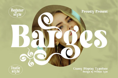 Barges Font Wildan Type 