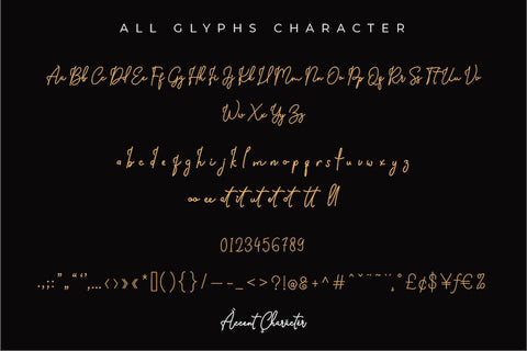 Barier Signature Font twinletter 