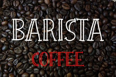 Barista Urban Coffee Font Font ampersand 