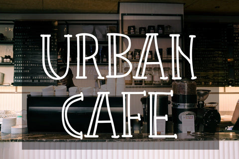 Barista Urban Coffee Font Font ampersand 