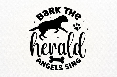 Bark the herald angels SVG Design SVG Regulrcrative 