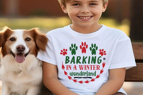 Barking In A Winter Wonderland SVG Angelina750 
