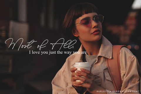 Barletta Font Four Lines Std. 