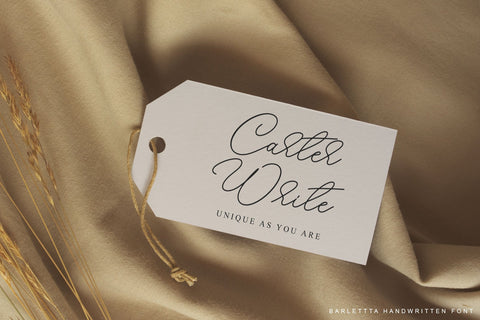 Barletta Font Four Lines Std. 