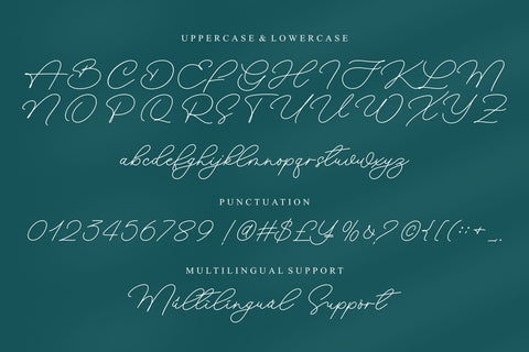 Barletta Font Four Lines Std. 