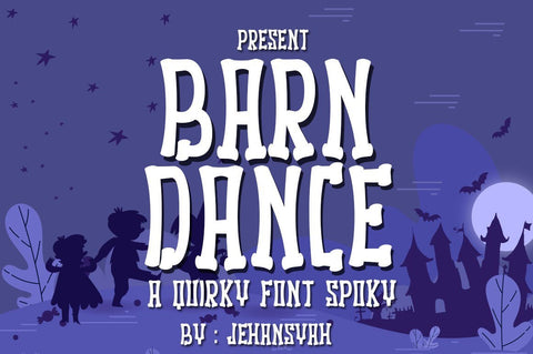 Barn Dance Font JH-CreativeFont 