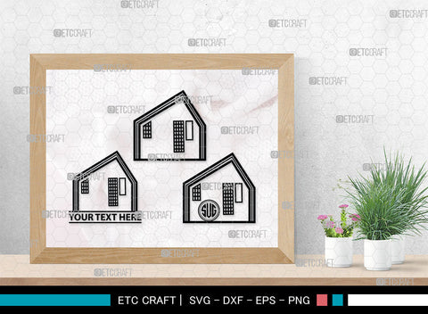 Barn House Monogram, Barn House Silhouette, Barn House SVG, Farm Barn Svg, Farmar Svg, Farm Life Svg, SB00011 SVG ETC Craft 