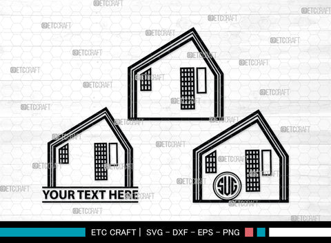 Barn House Monogram, Barn House Silhouette, Barn House SVG, Farm Barn Svg, Farmar Svg, Farm Life Svg, SB00011 SVG ETC Craft 