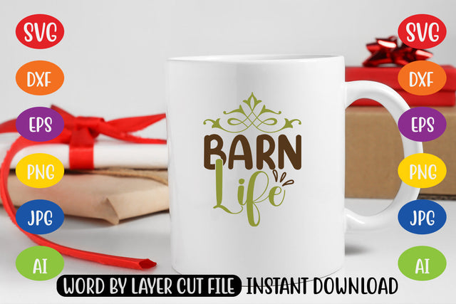 Barn Life SVG CUT FILE SVG MStudio 