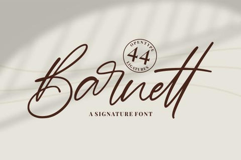 Barnett Font Garisman Studio 