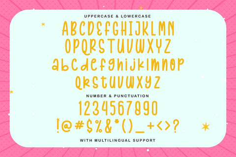 Barnie Kids - Playful Display Font Font StringLabs 