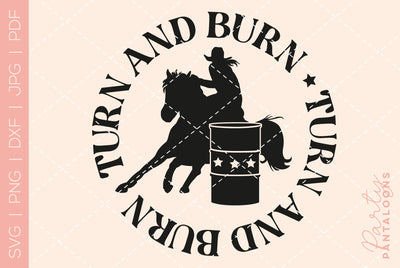 Barrel Racer SVG | Barrel Racing SVG SVG Partypantaloons 