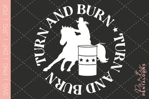 Barrel Racer SVG | Barrel Racing SVG SVG Partypantaloons 