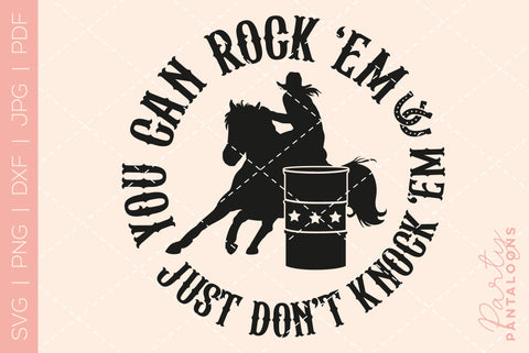 Barrel Racer SVG | Barrel Racing SVG SVG Partypantaloons 