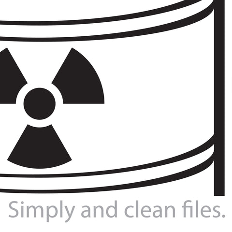 Barrels with nuclear waste (radioactive) SVG TribaliumArtSF 