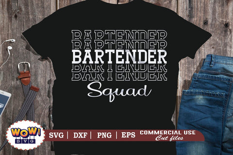 Bartender squad svg, Server squad svg dxf png, Bartender svg, Bartending Cut Files , Server T-shirt Designs , Bartend Job Quote , Funny Bartender Pngs , Bar Hopping Png File, files for cricut,svg files,files for silhouette,png design SVG Wowsvgstudio 