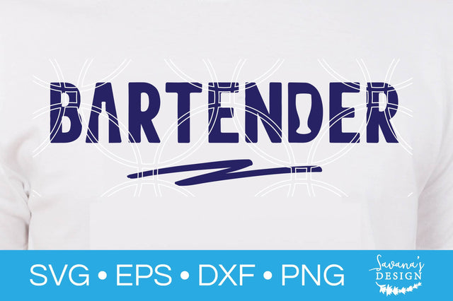 Bartender SVG SVG SavanasDesign 