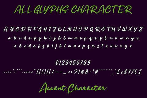 Barthley Font twinletter 