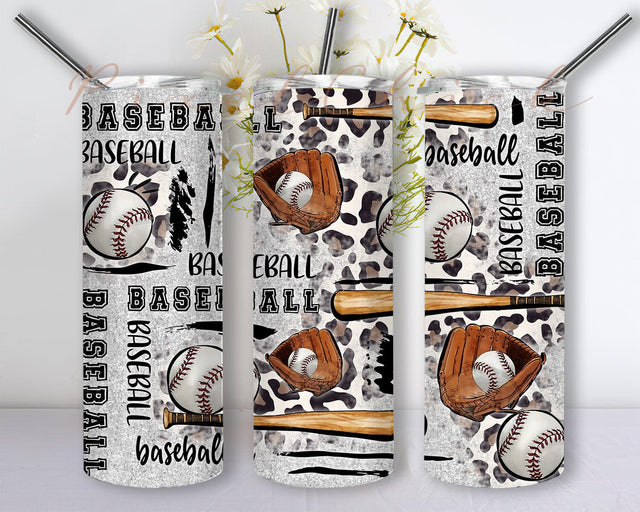 Baseball 20oz Skinny Tumbler Png, Baseball Ball Png, Sport Tumbler Png, Baseball Png, Baseball Sport Png, Sublimation Tumbler Designs Baseball Sublimation PixelChick 