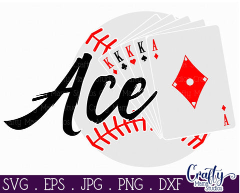 Baseball - Ace Pitcher - Diamond Svg SVG Crafty Mama Studios 