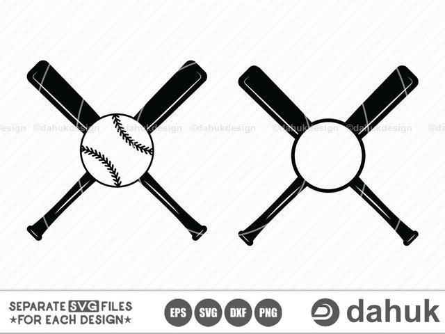 Baseball bat Svg, Baseball bat, eps, dxf, svg cuts, svg file, Silhouette, Clipart, Cuttable Design SVG dahukdesign 