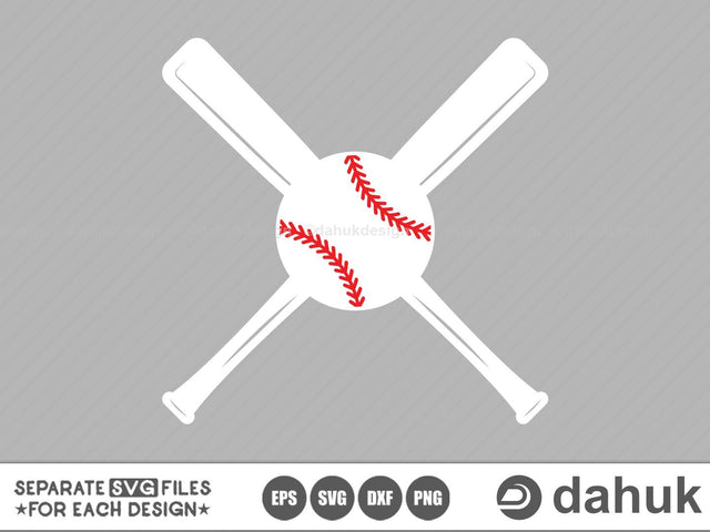 Baseball bat Svg, Baseball bat, eps, dxf, svg cuts, svg file, Silhouette, Clipart, Cuttable Design SVG dahukdesign 