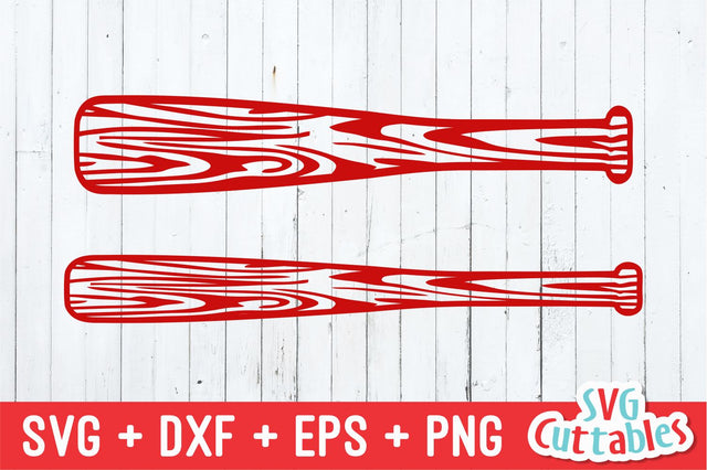 Baseball Bat Wooden SVG Svg Cuttables 