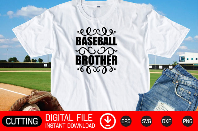 Baseball Brother SVG cut files SVG CraftlabSvg29 