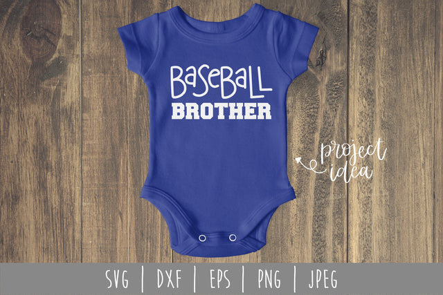 Baseball Brother SVG SavoringSurprises 