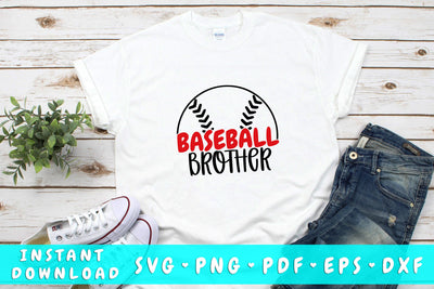 Baseball Brother SVG SVG HappyDesignStudio 