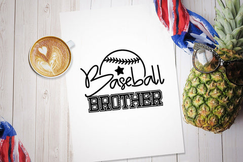 Baseball Brother SVG SVG VectorSVGdesign 