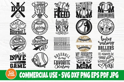 Baseball Bundle SVG, Baseball Mom, Shirts Svg, Png SVG TonisArtStudio 