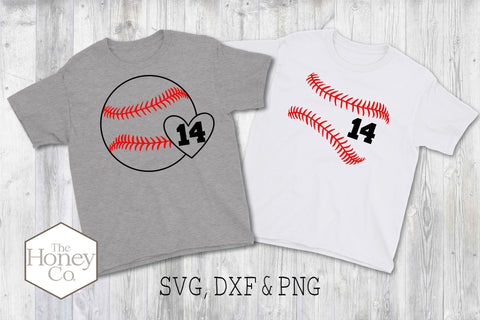 Baseball Bundle SVG PNG DXF Sports Mom Team Cutting Files SVG The Honey Company 