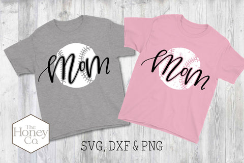 Baseball Bundle SVG PNG DXF Sports Mom Team Cutting Files SVG The Honey Company 