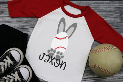 Baseball Bunny SVG Morgan Day Designs 