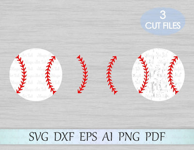 Baseball cut files SVG MagicArtLab 