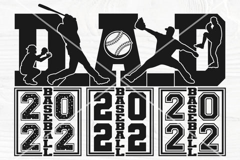 Baseball Dad SVG, Baseball 2022 Svg Bundle, Sports Senior Shirt, Softball Png SVG TonisArtStudio 
