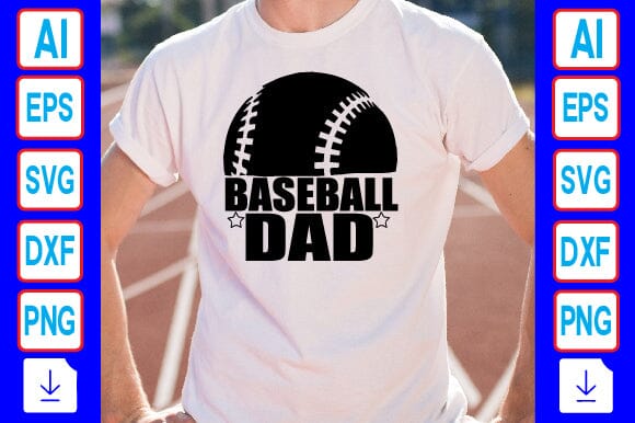 Baseball Dad SVG Craftlabsvg24 