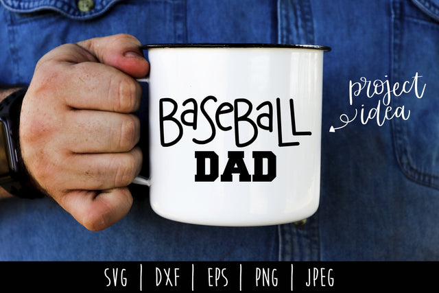 Baseball Dad SVG SavoringSurprises 