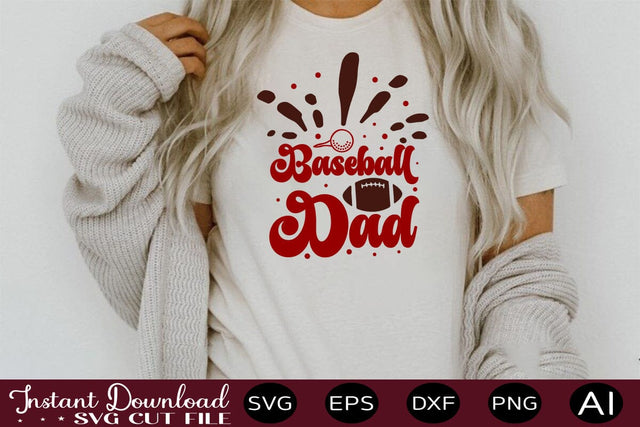 Baseball Dad svg SVG designmaster24 