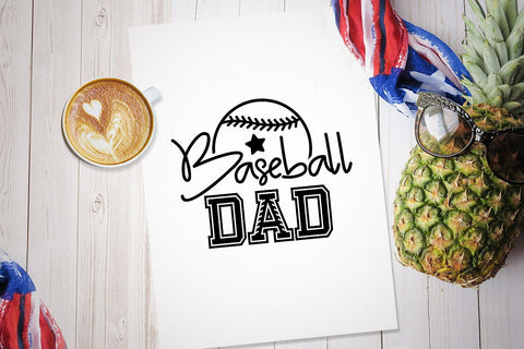 Baseball Dad SVG SVG VectorSVGdesign 