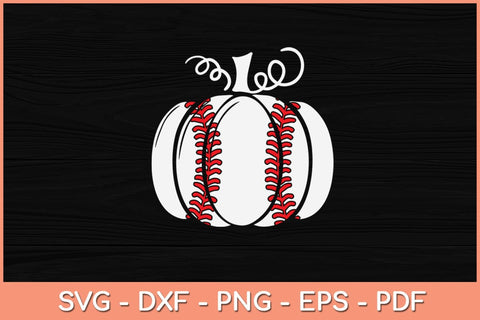 Baseball Face Scary Pumpkin Vintage Costume Halloween Svg Design SVG artprintfile 
