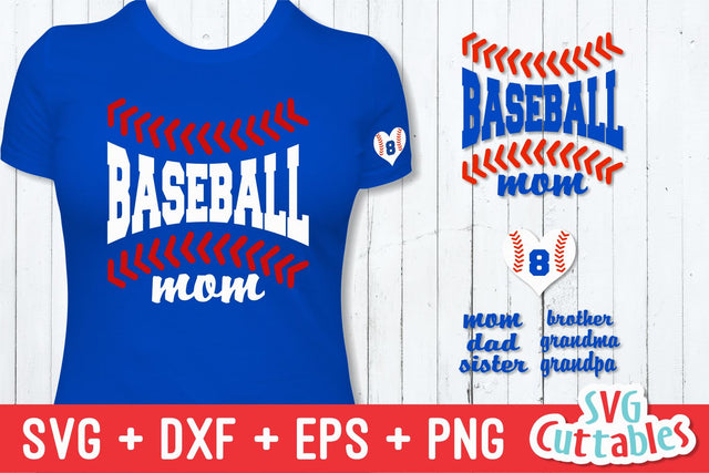 Baseball Family SVG Svg Cuttables 